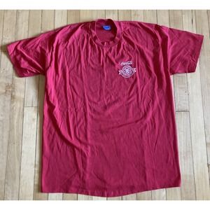 VINTAGE 1989 Mens Sz‎ XL Boy Scouts COCA COLA Single Stitch Shirt
